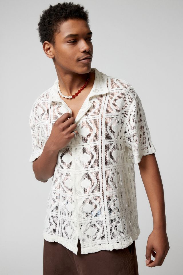 BDG Eli Cotton Lace Shirt | Urban Outfitters