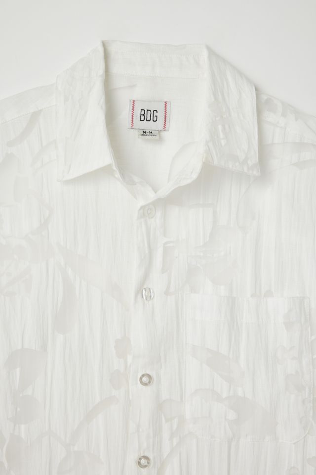 BDG Sheer Burnout Shirt  Urban Outfitters Canada