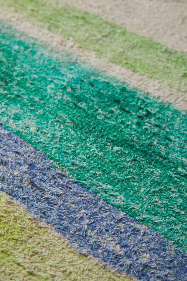 Lawson Stripe Shag Rug #2