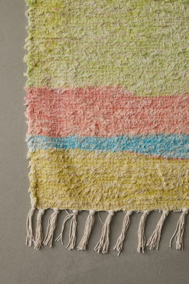 Lawson Stripe Shag Rug #3