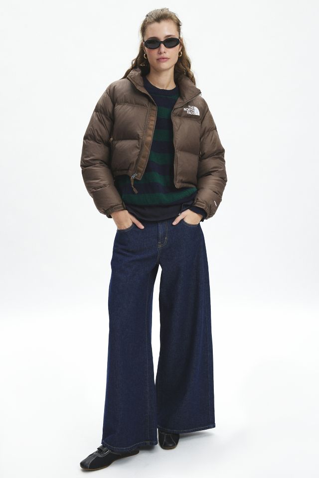 The North Face Nuptse Cropped Down Puffer Jacket | Urban