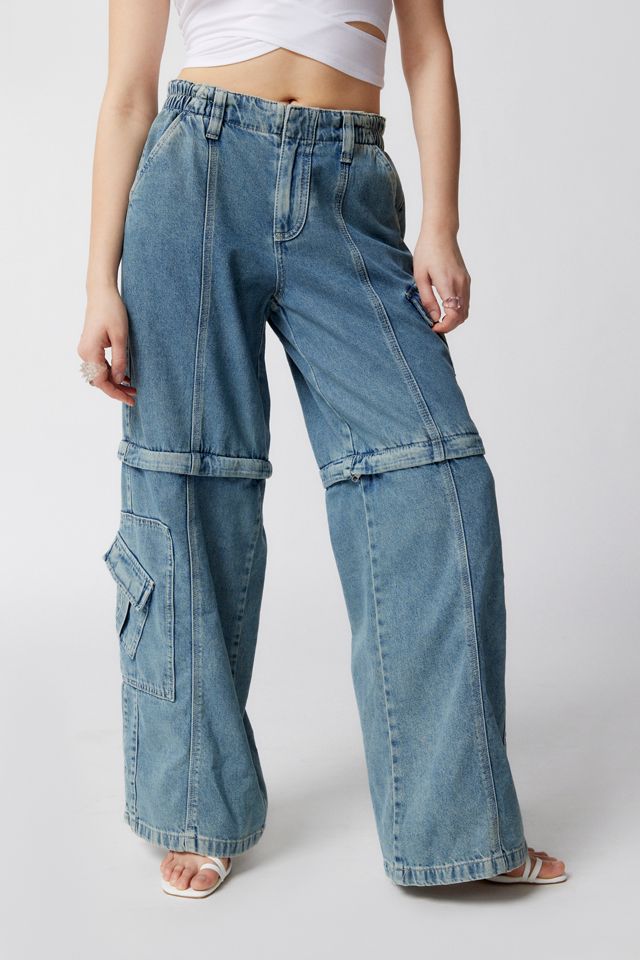 BDG Y2K Convertible Zip-Off Jean | Urban Outfitters