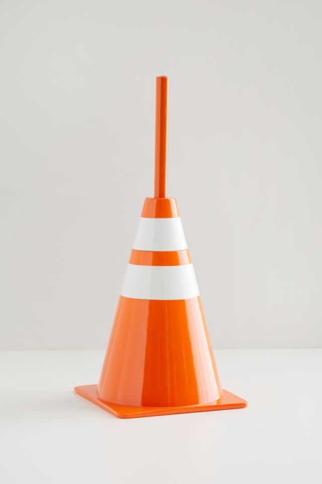 Traffic Cone Toilet Brush #1