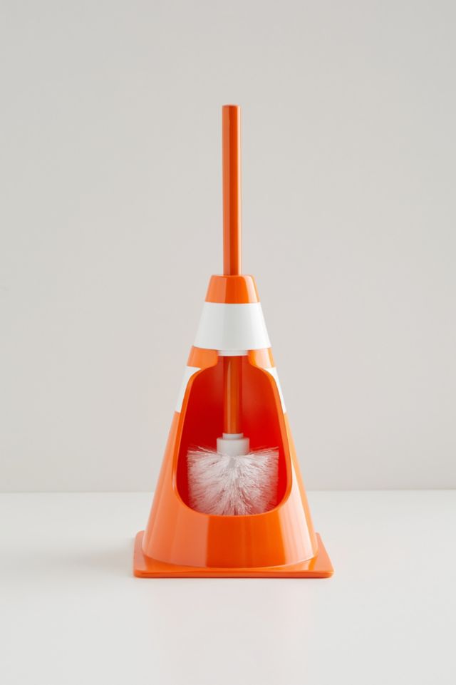 Traffic Cone Toilet Brush #2