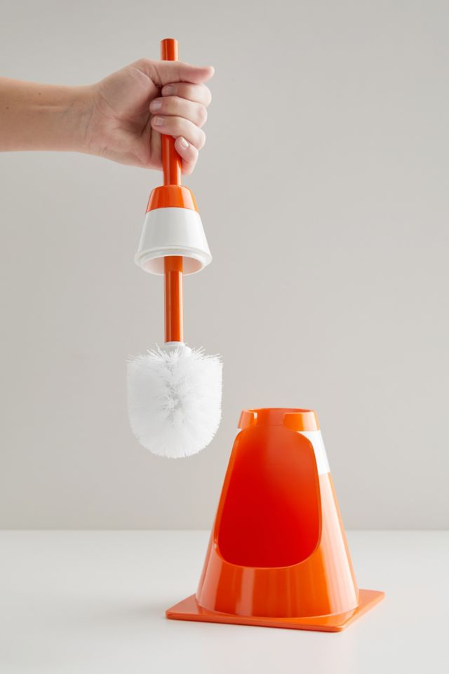 Traffic Cone Toilet Brush #3