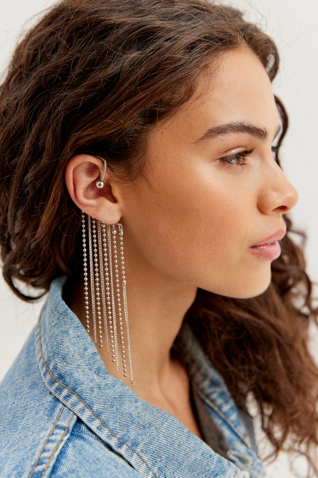 Wrap Tassel Ear Cuff Urban Outfitters