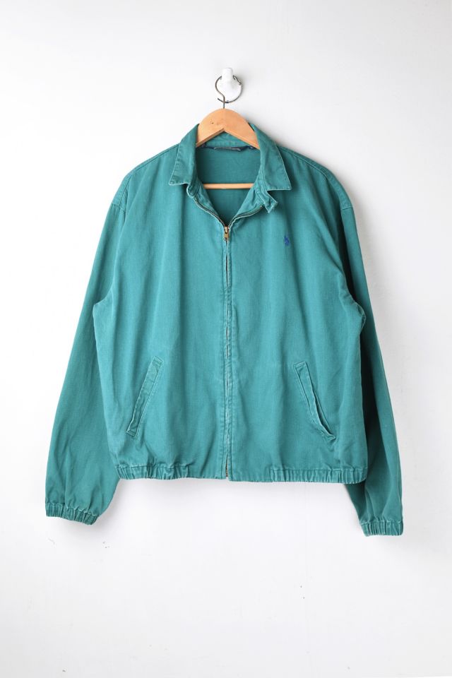 Vintage polo hot sale harrington jacket