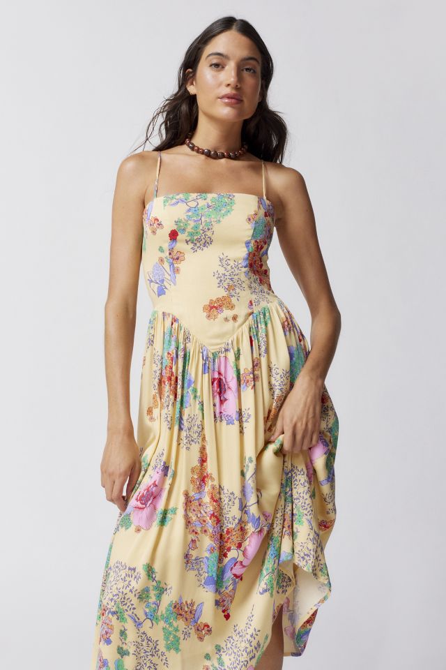 Urban outfitters shop floral midi dress