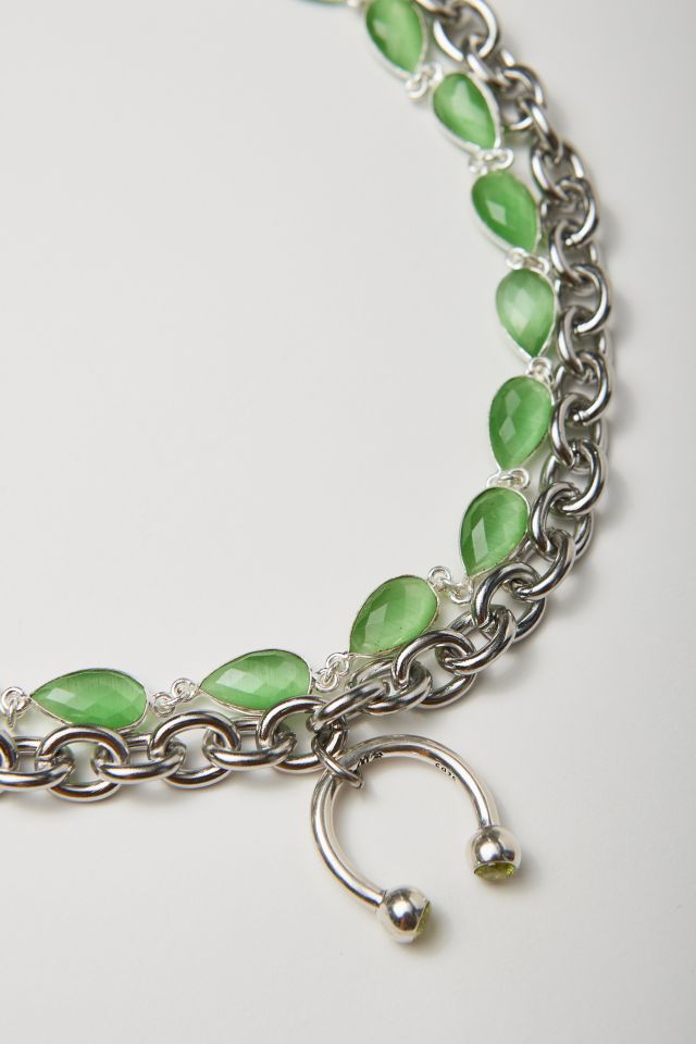 RIMOR The Pierced Quartz Chain Necklace #1