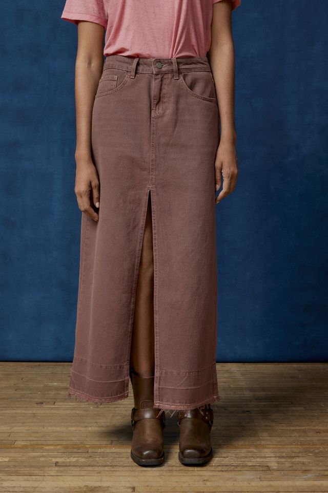 BDG Mandi Denim Maxi Skirt #1