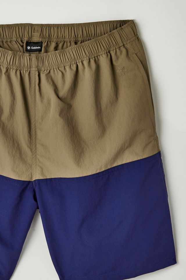 Goldwin Nylon Bicolor Short | Urban Outfitters
