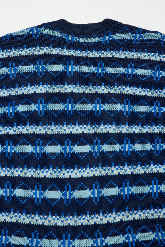 Vintage Tundra Tonal Stripe Crew Neck Sweater #3