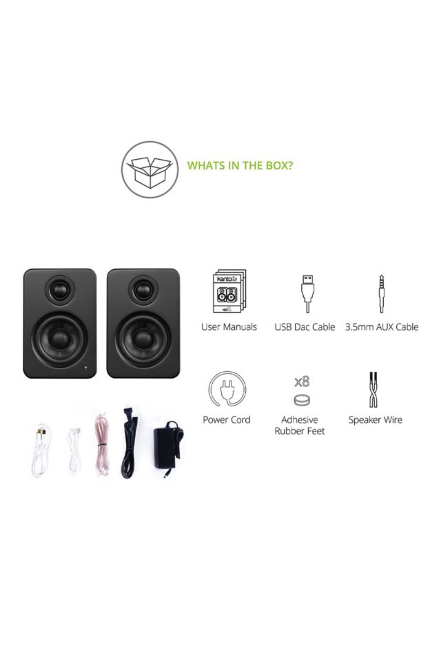 Kanto YU2 Powered Desktop Speaker Set #4