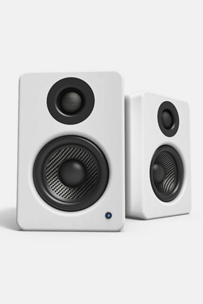 Kanto Yu2 Powered Desktop Speaker Set In Matte White At Urban Outfitters