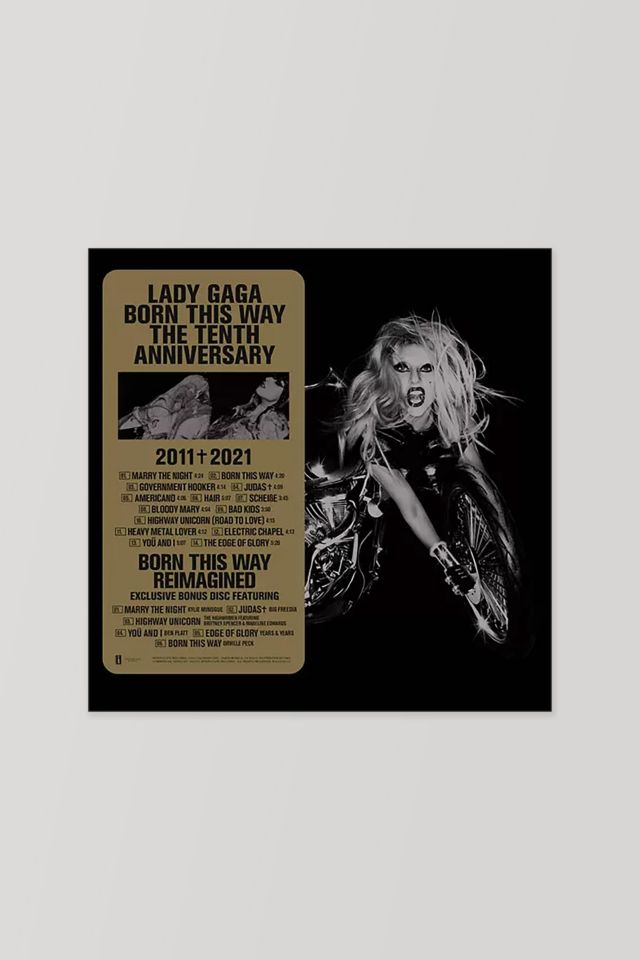 Lady Gaga Born This Way Vinilo Nuevo 2 Lp