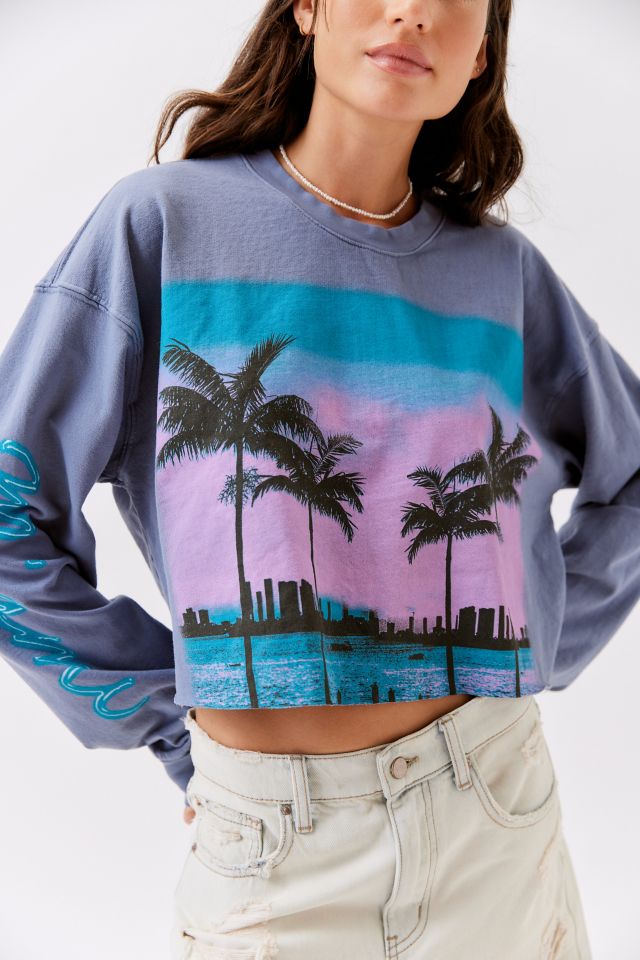 Project Social T Miami Cropped Sweatshirt #2
