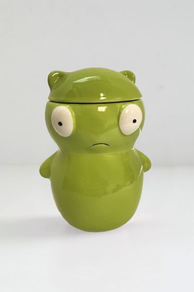 Toynk Bob's Burgers Kuchi Kopi Ceramic Cookie Jar In Green At Urban Outfitters In Green