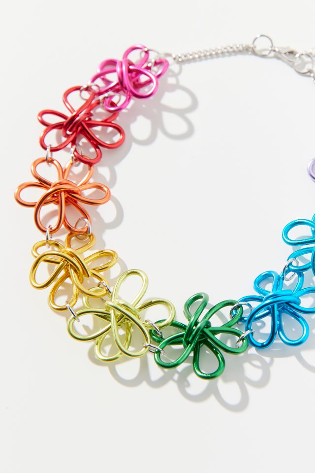 Flower Choker Necklace #1
