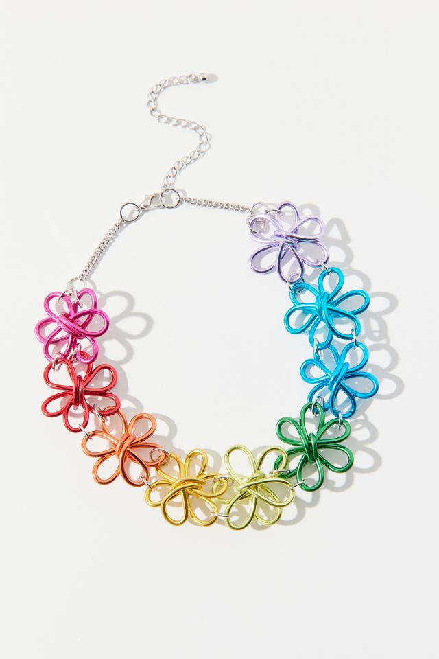 Flower Choker Necklace #2