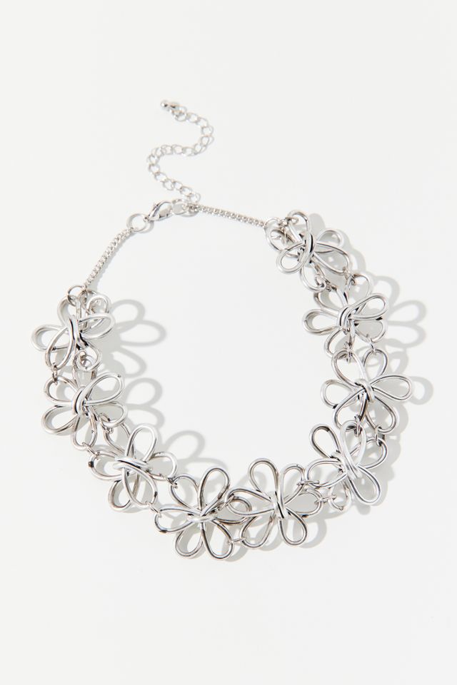Flower Choker Necklace #1