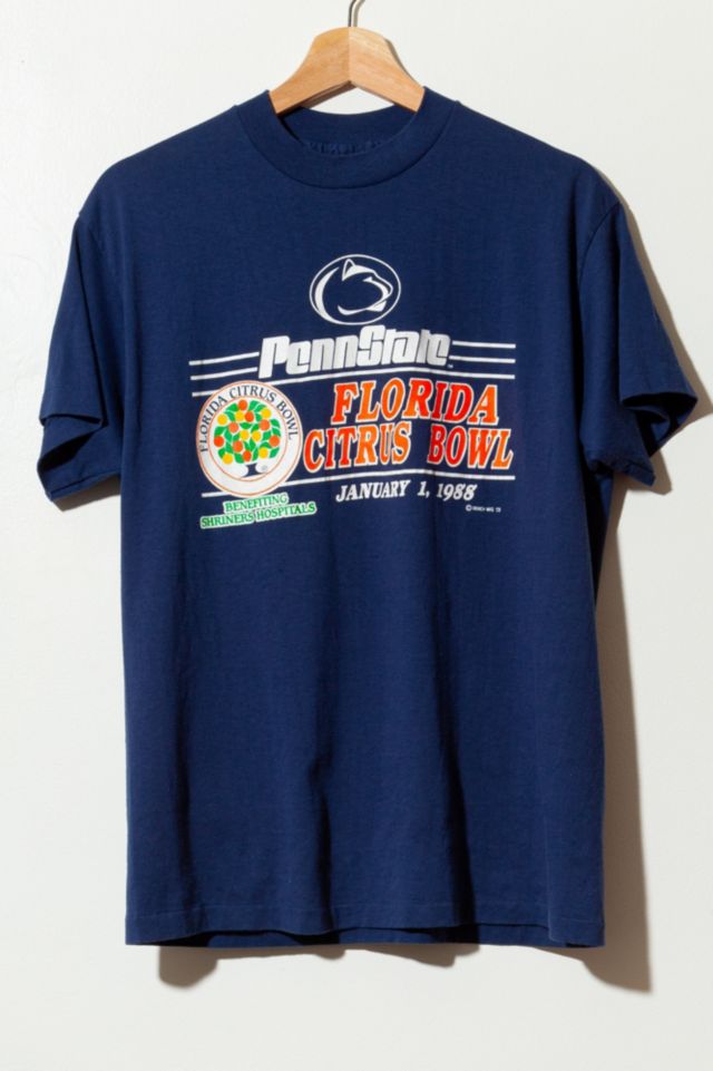 Vintage 1980s Penn State Florida Citrus Bowl Graphic T-Shirt | Urban ...