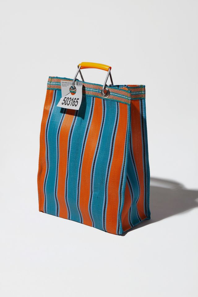 Puebco Tall Recycled Plastic Stripe Bag #2