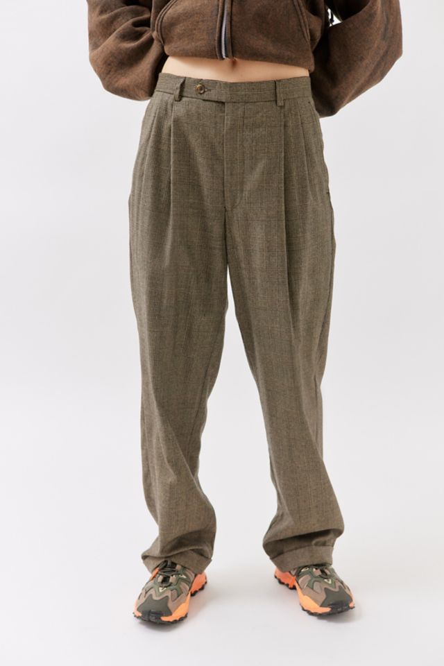 Urban Renewal Vintage Slouchy Plaid Trouser Pant #3