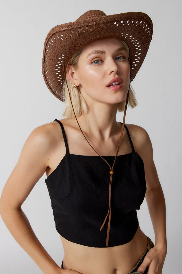 Jesse On Vacay Straw Cowboy Hat Urban Outfitters Canada