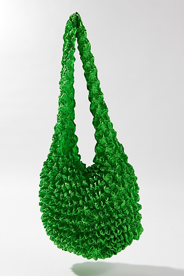 Urban Outfitters Pucker Up Hobo Bag In Bright Green