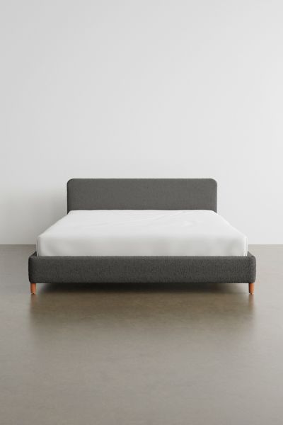 Riley Boucle Platform Bed
