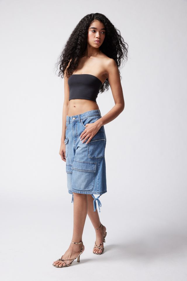 Short cargo en denim Bellow BDG #2