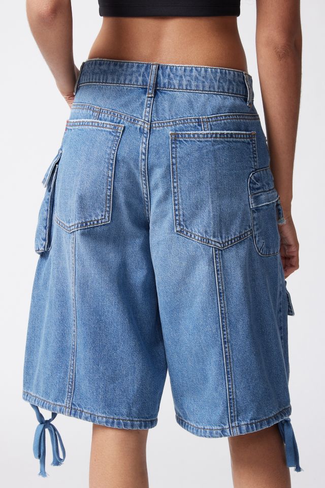 Short cargo en denim Bellow BDG #3