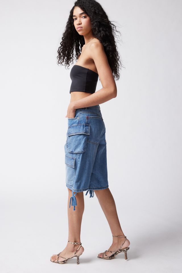 Short cargo en denim Bellow BDG #4