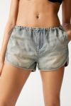 UO Avery Drawstring Pull-On Denim Short