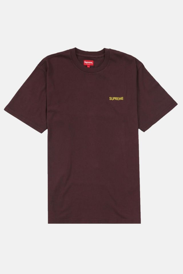 Supreme Washed Capital S/S Top | Urban Outfitters