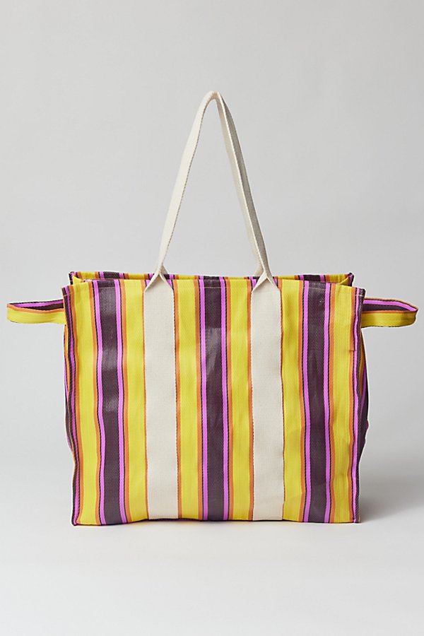 Urban Outfitters Uo Xl Mesh Tote Bag In Yellow Multi