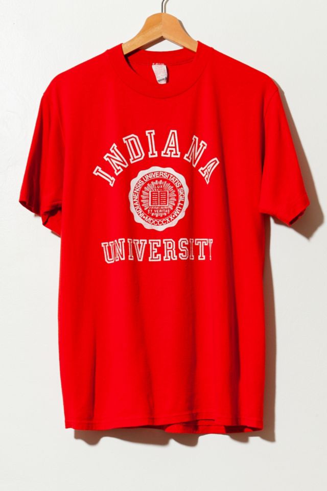 Vintage 1980s Indiana University Hoosiers Single Stitch T-Shirt | Urban ...