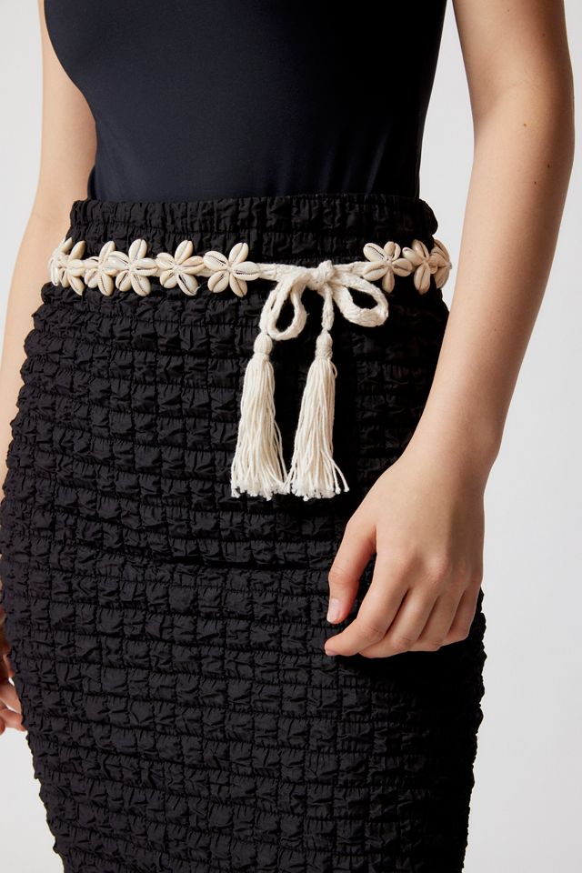 Puka Shell Rope Belt | Urban Outfitters
