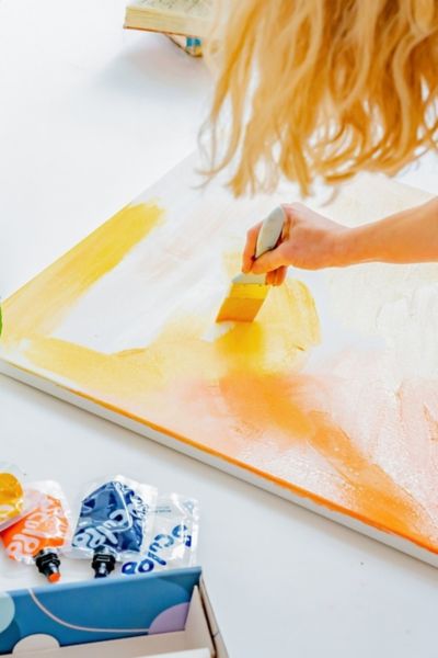 Sculpd Abstract Canvas Painting Kit | Urban Outfitters