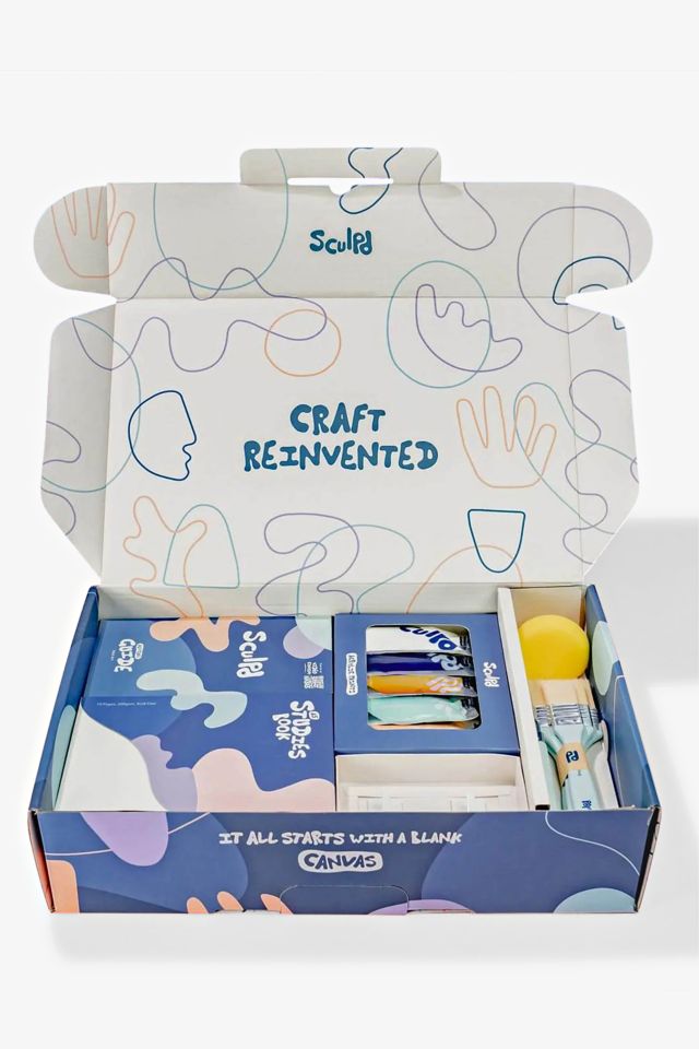 Sculpd Abstract Canvas Painting Kit #2