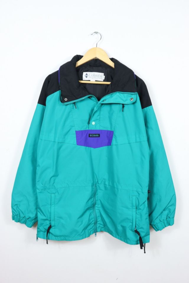 Vintage Columbia Quarter Zip Shell Jacket | Urban Outfitters