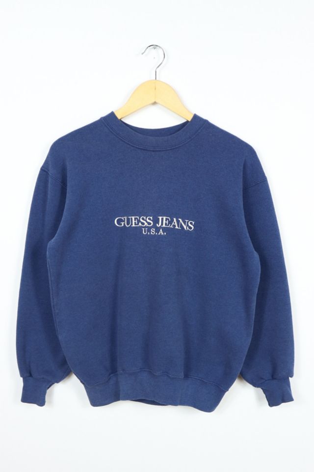 Guess jeans 2025 sweatshirt vintage