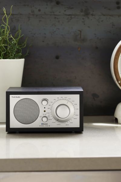 Tivoli Audio Model One Bluetooth Am/fm Radio & Speaker In Black/silver At Urban Outfitters
