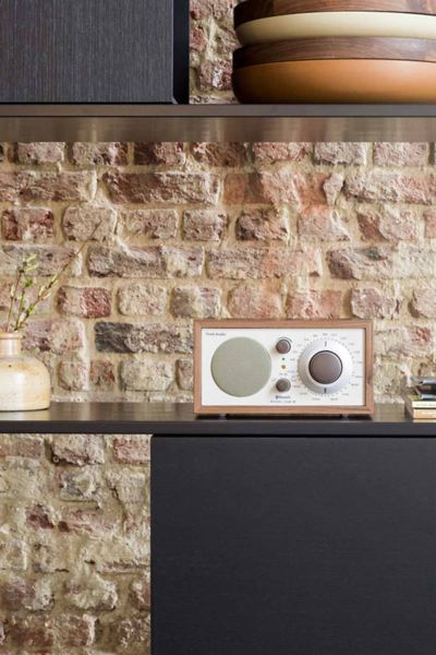 Tivoli Audio Model One Bluetooth Am/fm Radio & Speaker In Walnut/aluminum At Urban Outfitters