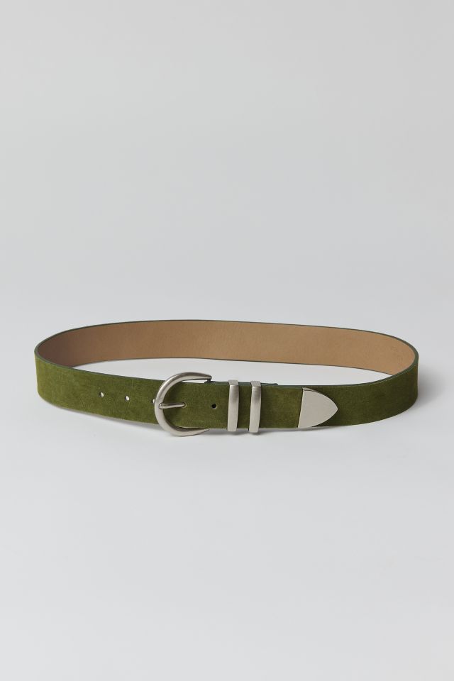 UO Isla Curved Buckle Essential Leather Belt | Urban Outfitters