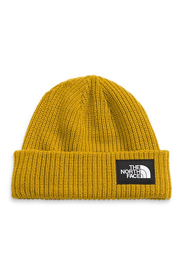 The North Face Salty Dog Lined Knit Beanie In Gold, Men's At Urban Outfitters