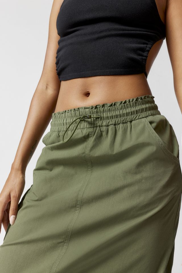UO Ryder Cargo Midi Skirt #3