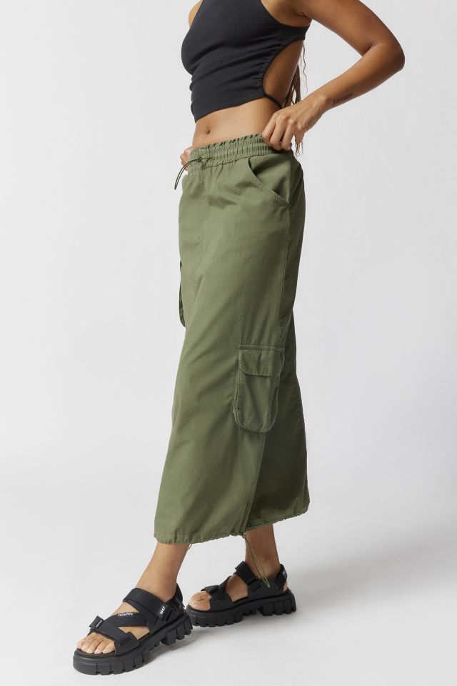 UO Ryder Cargo Midi Skirt #4
