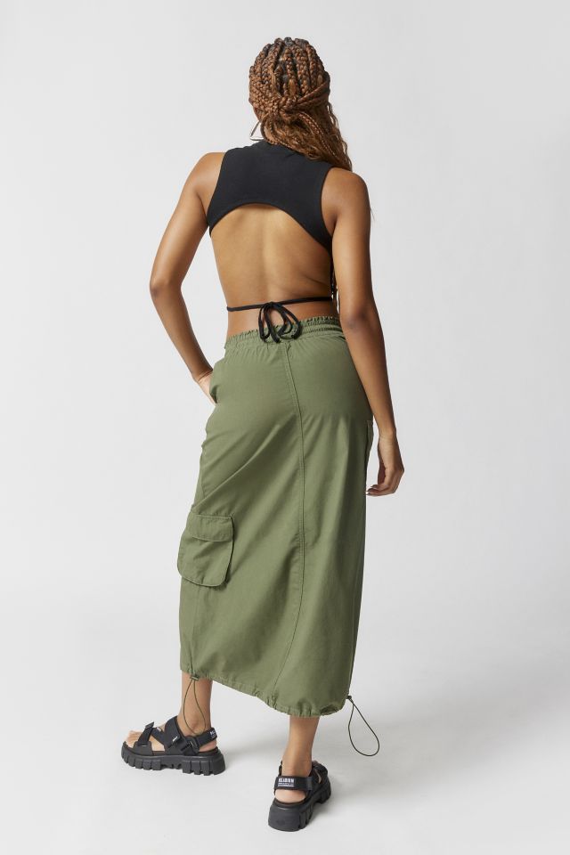 UO Ryder Cargo Midi Skirt #5