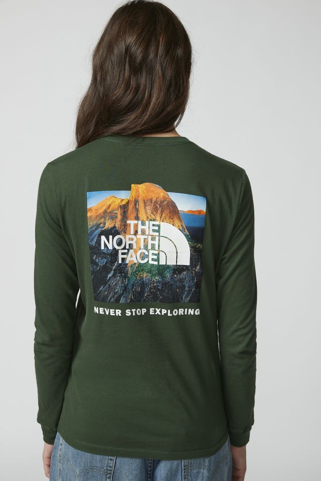 The North Face Box Never Stop Exploring Long Sleeve Graphic Tee #3